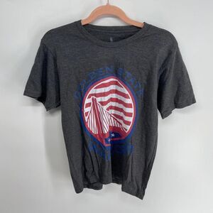 Fanatics NBA Golden State Warrior Gray Short Sleeve T shirt Youth Large